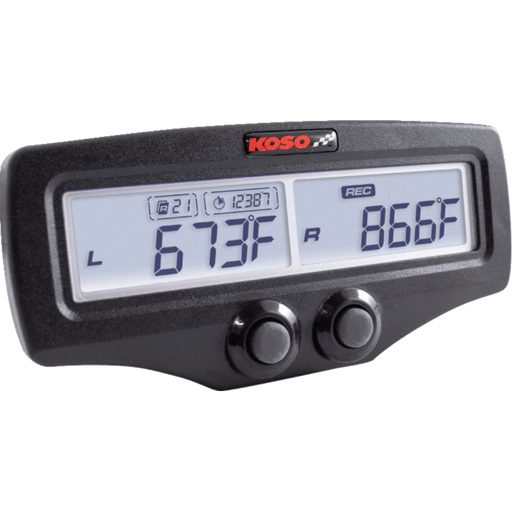 KOSO NORTH AMERICA DUAL EGT W/RPM & WATER TEMP. DATA LOGGER FAST REP. - Driven Powersports Inc.BA006010XBA006010X