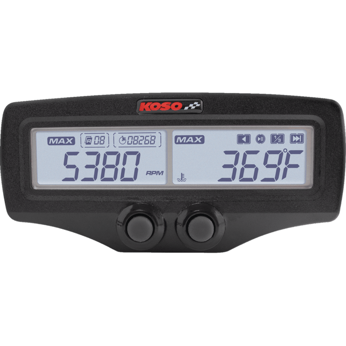 KOSO NORTH AMERICA DUAL EGT W/RPM & WATER TEMP. DATA LOGGER STD REP. - Driven Powersports Inc.BA006010BA006010