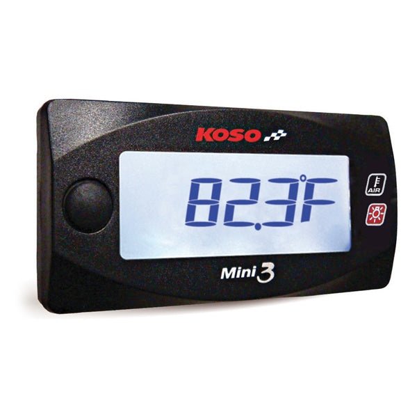 KOSO NORTH AMERICA MINI 3 AMBIENT AIR TEMPERATURE METER - Driven Powersports Inc.BA003270BA003270