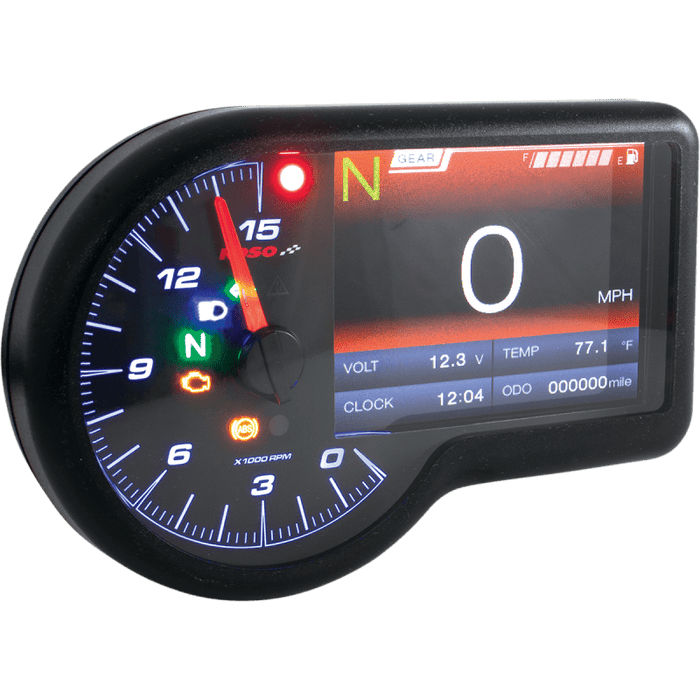 KOSO NORTH AMERICA MULTIFUNCTION METER AND DATA RECORDER - Driven Powersports Inc.BA071000