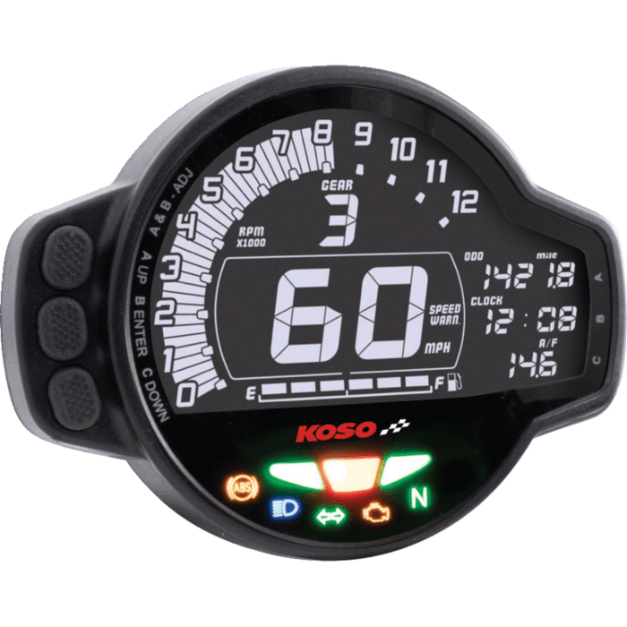 KOSO NORTH AMERICA MULTIFUNCTION METER - Driven Powersports Inc.BA078100 - GR