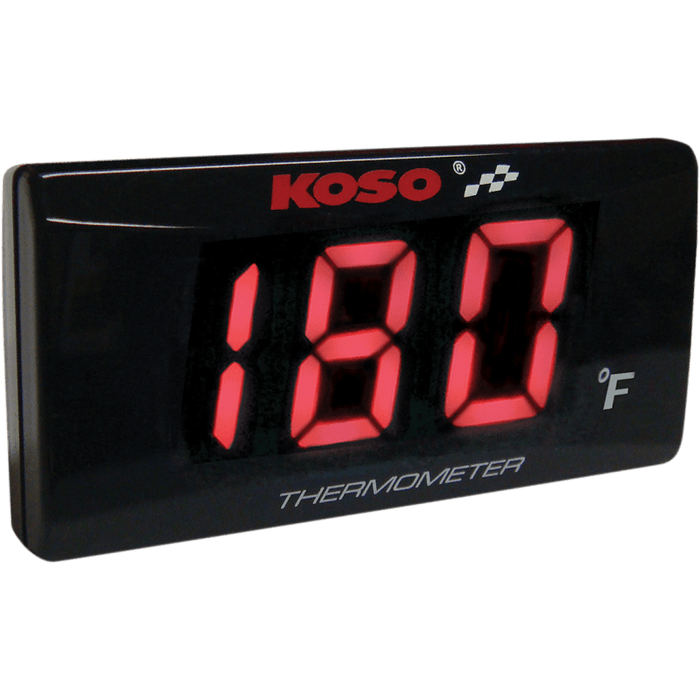 KOSO NORTH AMERICA SUPER SLIM STYLE THERMOMETER FAHRENHEIT VERSION - Driven Powersports Inc.BA024B11