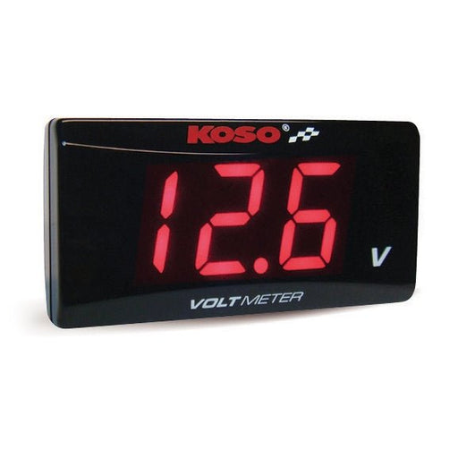 KOSO NORTH AMERICA SUPER SLIM STYLE VOLTMETER - Driven Powersports Inc.4260303010533BA024R00