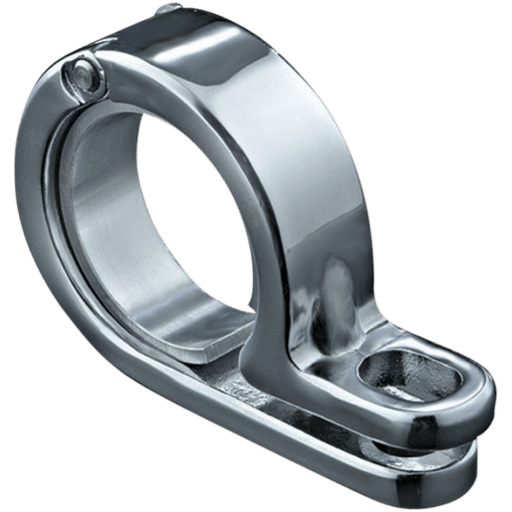 KURYAKYN 1 - 5/8" CHROME P - CLAMP (EA) PN 4017 - Driven Powersports Inc.191209001643497081