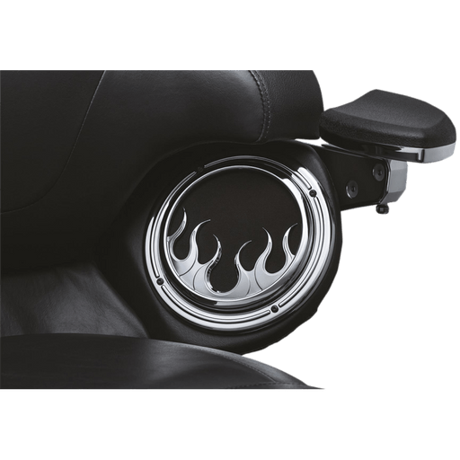 KURYAKYN 14 - 20 FLAME SPEAKER GRILL F/FLHT/X PN 7374 - Driven Powersports Inc.191209021689419811