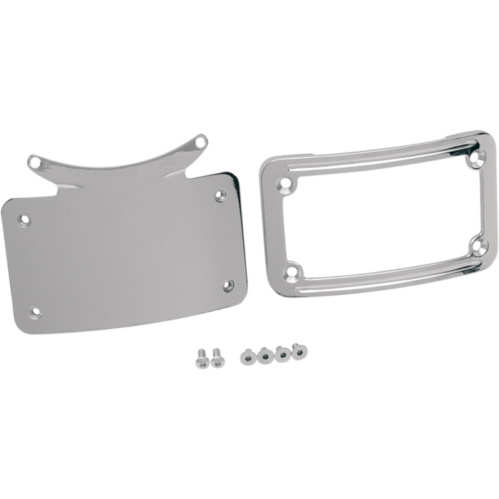 KURYAKYN 91 - 17 FLHT CURVED LIC PLATE FRAME EA PN 3162 - Driven Powersports Inc.191209001292496937