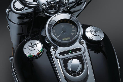 KURYAKYN 94 - 19 FLHR ZOMBIE LED FUEL/BATTERY GAUGE PN 7357 - Driven Powersports Inc.191209022600419987