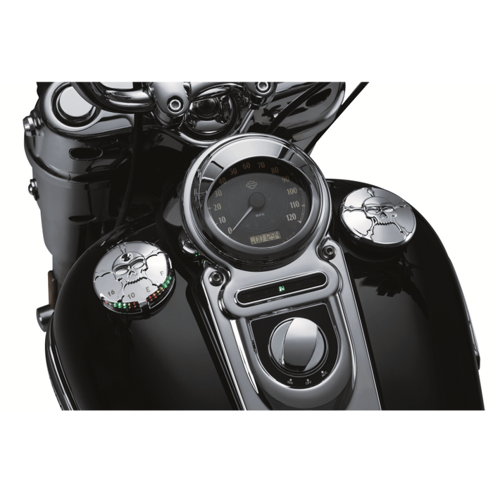 KURYAKYN 94 - 19 FLHR ZOMBIE LED FUEL/BATTERY GAUGE PN 7357 - Driven Powersports Inc.191209022600419987