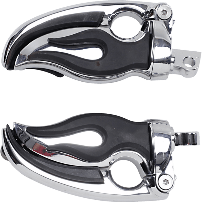 KURYAKYN FLAMIN SWITCHBLADE FOOTPEGS (PR) PN 4411 - Driven Powersports Inc.191209003012419412