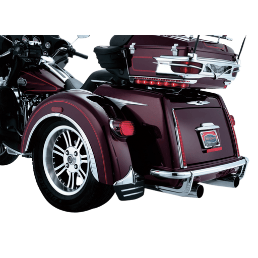 KURYAKYN HD TRIKE REAR MUD FLAPS 09 - 19 PN 7220 - Driven Powersports Inc.191209016777419342