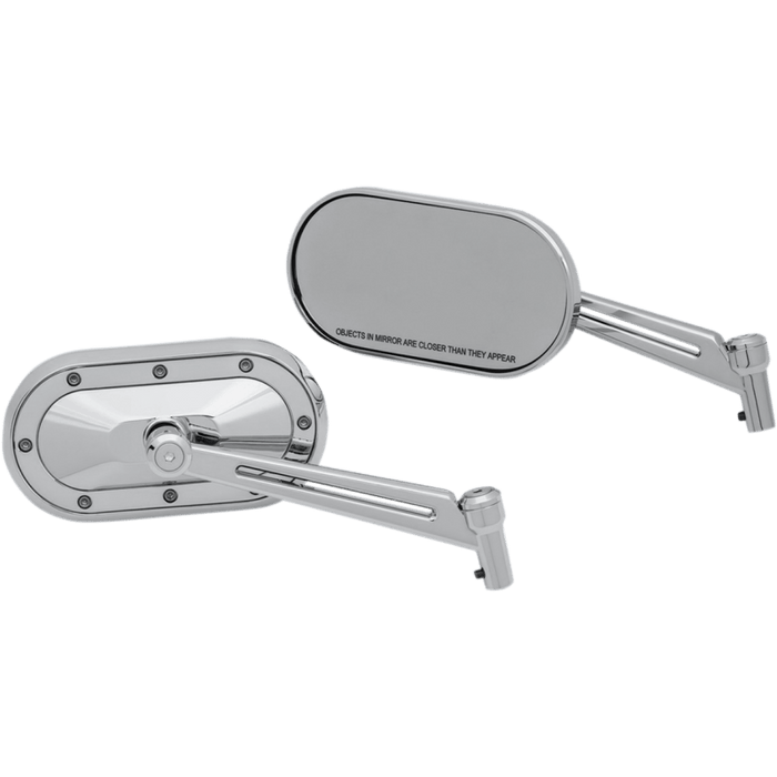 KURYAKYN HEAVY INDUSTRY MIRRORS, CHROME PN 1736 - Driven Powersports Inc.191209022389419732