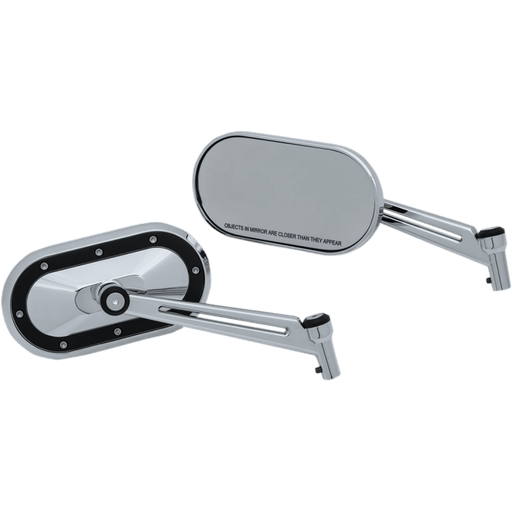 KURYAKYN HEAVY INDUSTRY MIRRORS, CHROME WITH PN 1765 - Driven Powersports Inc.191209022402419735