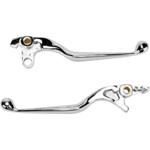 KURYAKYN HONDA LEVER SET (PR) CHROME KURY PN 7429 - Driven Powersports Inc.191209004255497304