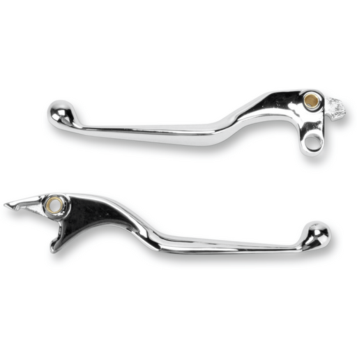 KURYAKYN HONDA LEVER SET (PR) CHROME KURY PN 7429 - Driven Powersports Inc.191209004255497304