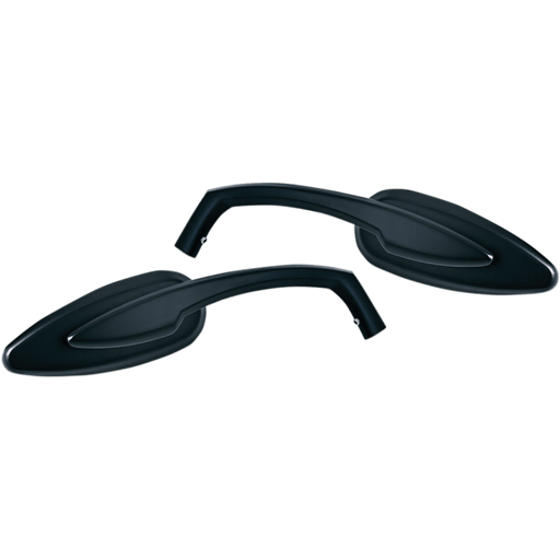 KURYAKYN TEARDROP MIRRORS, SATIN PN 1708 - Driven Powersports Inc.191209022372419964