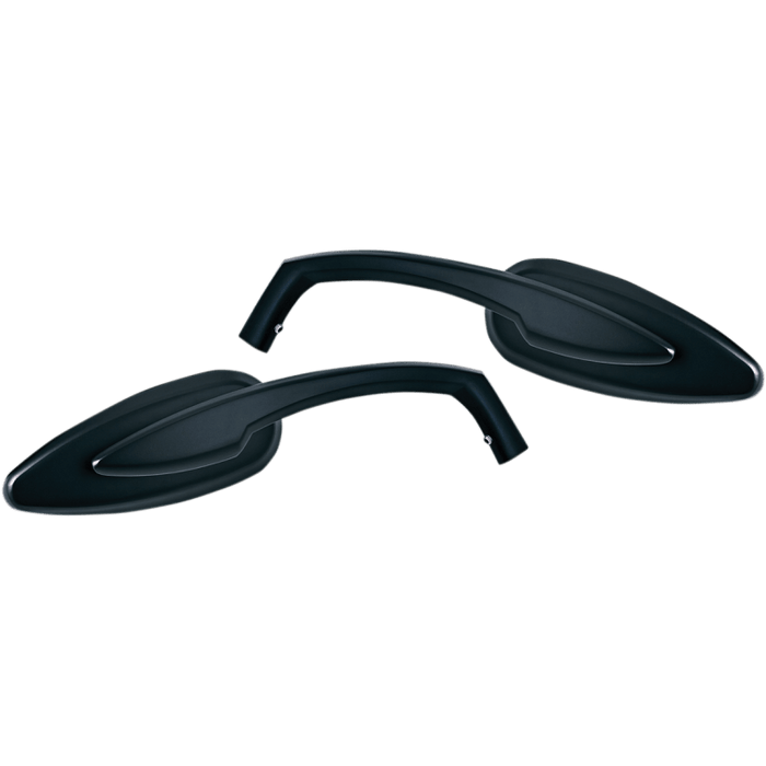 KURYAKYN TEARDROP MIRRORS, SATIN PN 1708 - Driven Powersports Inc.191209022372419964