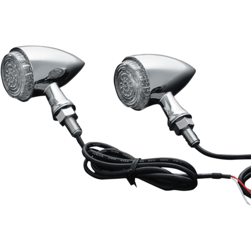 KURYAKYN TORPEDO LED CHROME RR/FRT PN 2508 - Driven Powersports Inc.191209020484419630