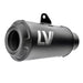 LEOVINCE LV10 SLIP - ON EXHAUST REBEL FB - Driven Powersports Inc.15224FB