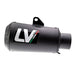 LEOVINCE LV10 SLIP - ON EXHAUST RSV4 FB - Driven Powersports Inc.15248FB