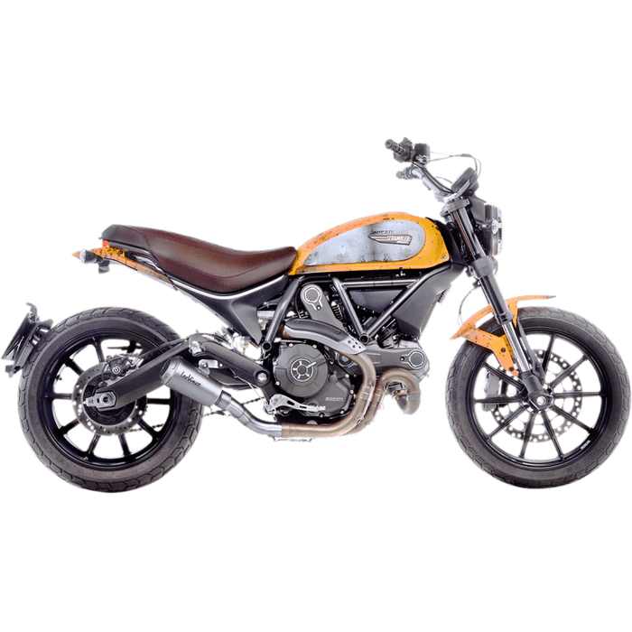 LEOVINCE SLIP - ON LV10 SCRAMBLER SS - Driven Powersports Inc.15206