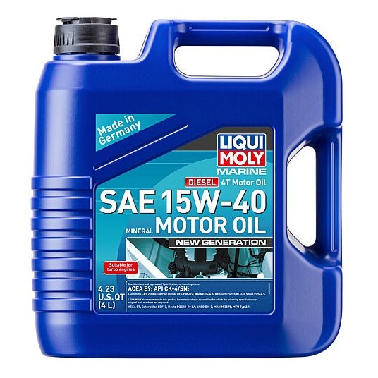 LIQUI MOLY 15W40 MARINE OIL MOTOR DIESEL (22520) - Driven Powersports Inc.410042022520822520