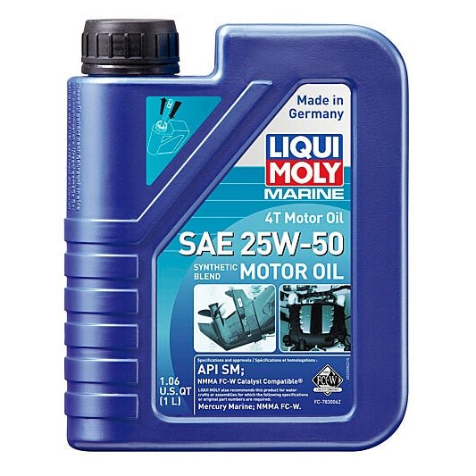 LIQUI MOLY OIL 4T MARINE 25W50 (22508) - Driven Powersports Inc.410042022508622508