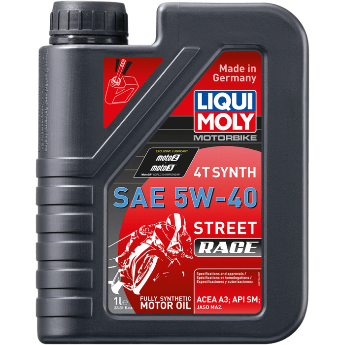 LIQUI MOLY OIL 4T SYNTHETIC STREET RACE - Driven Powersports Inc.410042020075520074