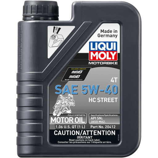 LIQUI MOLY OIL 4T SYNTHETIC STREET - Driven Powersports Inc.410042020413520412