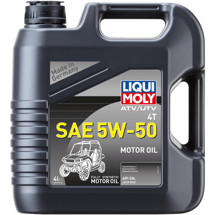 LIQUI MOLY OIL ATV/UTV 4T 5W50 4L (20214) - Driven Powersports Inc.410042020214820214