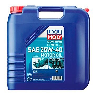 LIQUI MOLY OIL SYNTHETIC 4T MARINE 25W40 (20499) - Driven Powersports Inc.410042020499920499