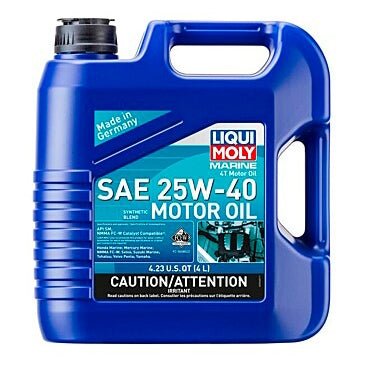 LIQUI MOLY OIL SYNTHETIC 4T MARINE 25W40 (20548) - Driven Powersports Inc.410042020548420548