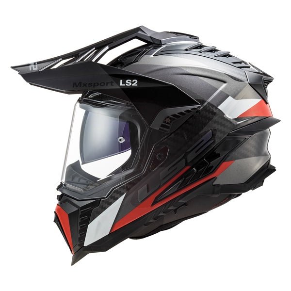 LS2 EXPLORER CARBON OFF - ROAD HELMET - Driven Powersports Inc.779421884574701 - 2131