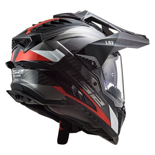 LS2 EXPLORER CARBON OFF - ROAD HELMET - Driven Powersports Inc.779421884574701 - 2131