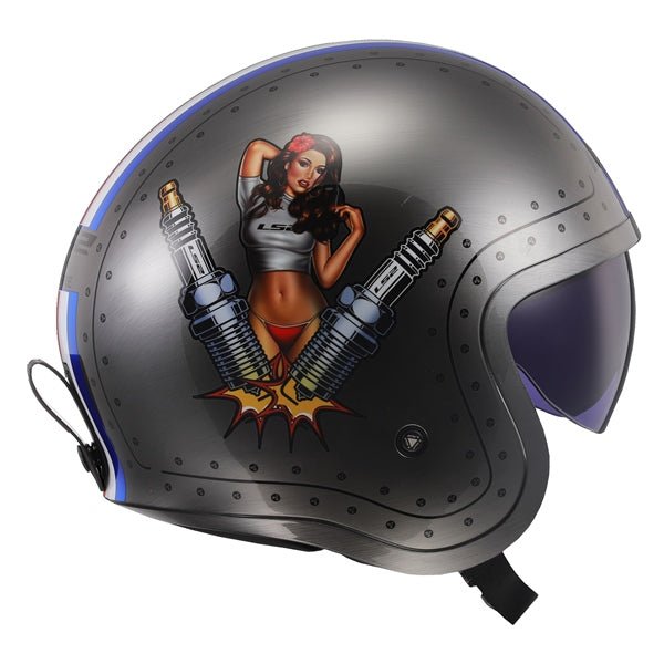 LS2 SPITFIRE OPEN - FACE HELMET - Driven Powersports Inc.6934432874486599 - 1171