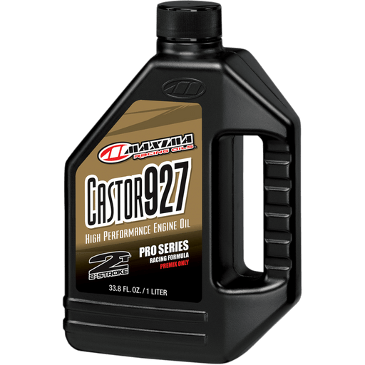 MAXIMA RACING OILS CASTOR - 927 RACING 2 - CYCLE OIL - 1 LITER - Driven Powersports Inc.85121100536623901 - EA