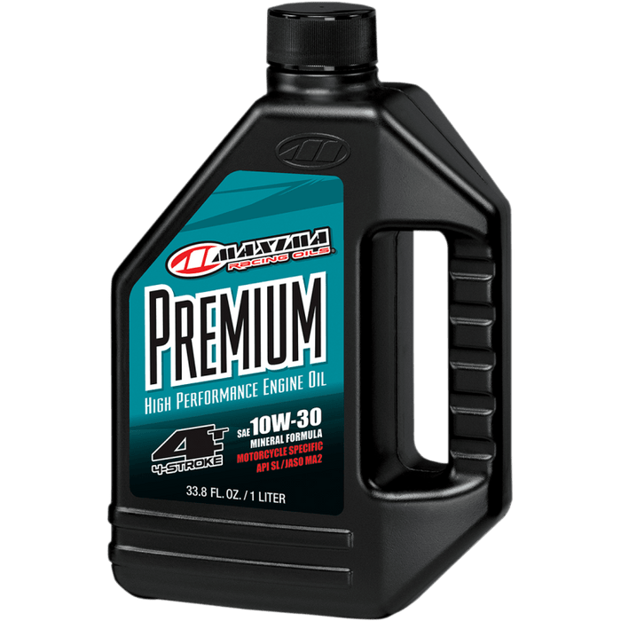 MAXIMA RACING OILS (CS/12) PREMIUM 10W30 1 LITRE - Driven Powersports Inc.85121190427030 - 20901