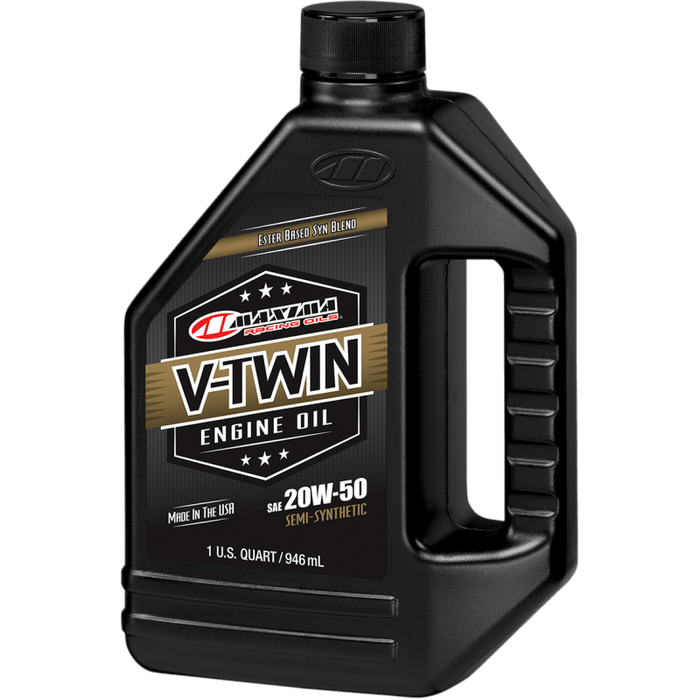 MAXIMA RACING OILS (CS/12) V - TWIN SEMI SYNTH 20W50 32OZ - Driven Powersports Inc.85121190315030 - 14901