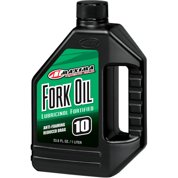 MAXIMA RACING OILS FORK OIL 10W - 1 LITER - Driven Powersports Inc.85121100579355901