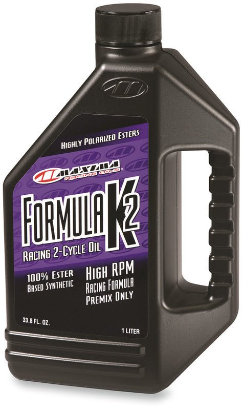 MAXIMA RACING OILS FORMULA K2 100% SYN 2 - CYCLE OIL - 1 LITER - Driven Powersports Inc.85121100531122901