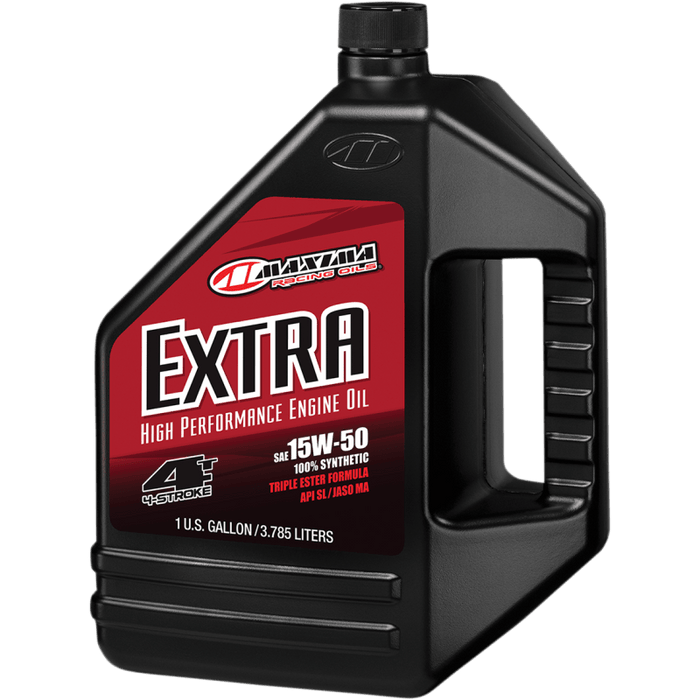 MAXIMA RACING OILS MAXUM4 EXTRA 100% SYN 15W50 128OZ/3.8L - Driven Powersports Inc.851211905017329128 - EA