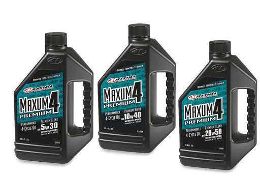 MAXIMA RACING OILS MAXUM4 PREMIUM 20W50 128OZ/3.8L - Driven Powersports Inc.851211004819359128 - EA