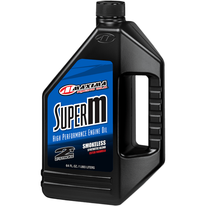 MAXIMA RACING OILS SUPER - M RACING 2 - CYCLE OIL - 64OZ - Driven Powersports Inc.85121100527420964 - EA