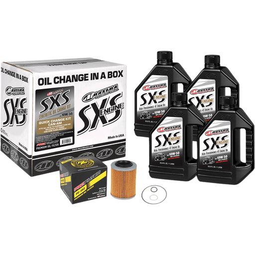 MAXIMA RACING OILS SXS QUICK CHANGE OIL KIT (90 - 219013 - CA) - Driven Powersports Inc.85121100918090 - 219013 - CA