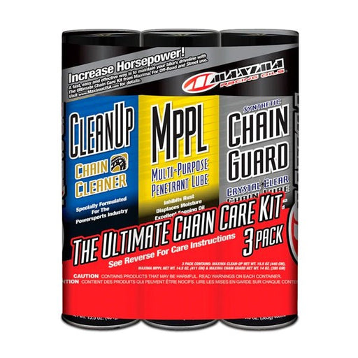 MAXIMA RACING OILS SYNTHETIC CHAIN GUARD CARE COMBO KIT (70 - 779203 - CAD) - Driven Powersports Inc.77942108078570 - 779203 - CAD