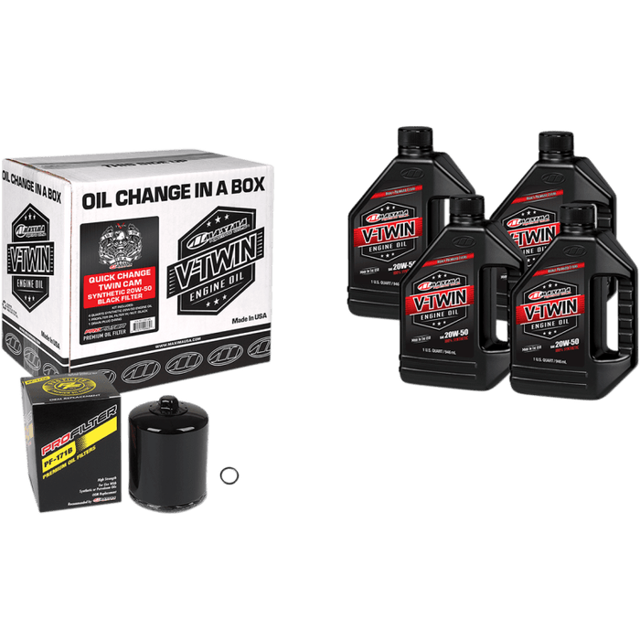 MAXIMA RACING OILS V - TWIN OIL QUICK CHANGE KIT (90 - 119014PB) - Driven Powersports Inc.85121100662290 - 119014PB