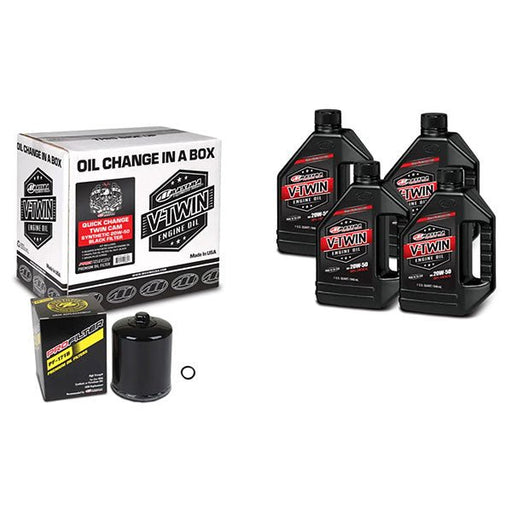 MAXIMA RACING OILS V - TWIN OIL QUICK CHANGE KIT (90 - 119014PB) - Driven Powersports Inc.85121100662290 - 119014PB