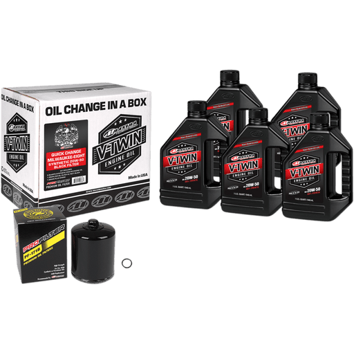 MAXIMA RACING OILS V - TWIN OIL QUICK CHANGE KIT - Driven Powersports Inc.85121100793390 - 129015PB