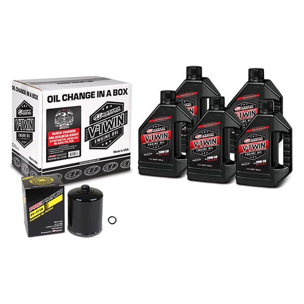 MAXIMA RACING OILS V - TWIN OIL QUICK CHANGE KIT - Driven Powersports Inc.85121100794090 - 129015PC