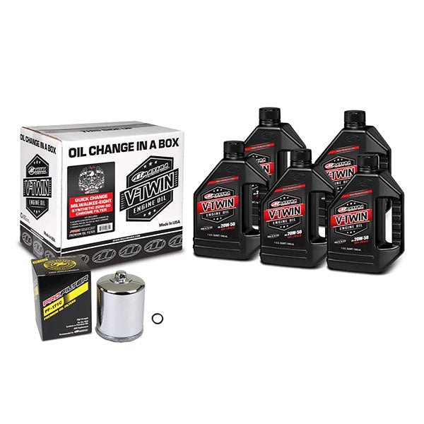 MAXIMA RACING OILS V - TWIN OIL QUICK CHANGE KIT - Driven Powersports Inc.85121100794090 - 129015PC