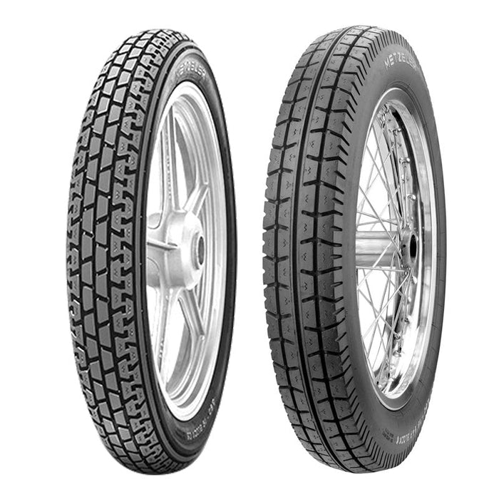 METZELER BLOCK C TIRE 2.50 - 16 REINF (41P) - FRONT/REAR - Driven Powersports Inc.80192271419481419400